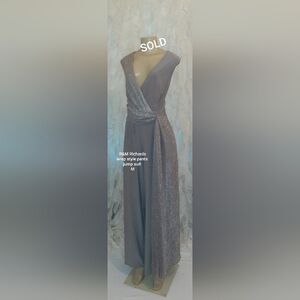 (Sold) R&M Richards Wrap Style Jumpsuit 10M